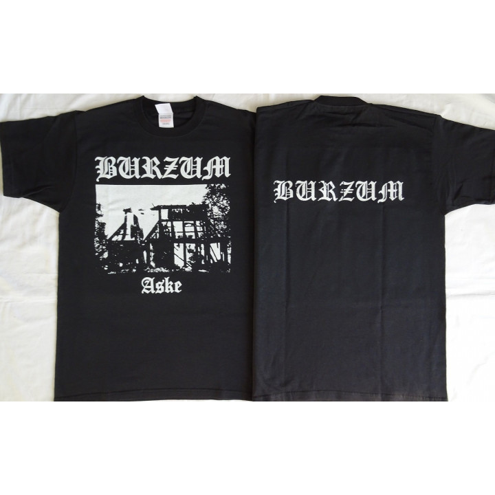 BURZUM ASKE OFFICIAL BLACK T-SHIRT