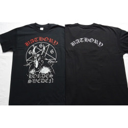 Bathory Goat Hordes Sweden 666 ABSOLUTELY UNIQUE T-SHIRT 