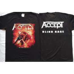 Accept Blind Rage Official T-Shirt German Teutonic Titans Heavy Metal 