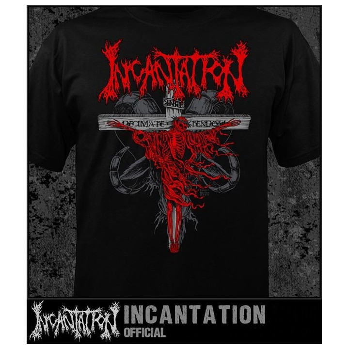 INCANTATION OFFICIAL Profane Nexus T-SHIRT Decimate Christendom