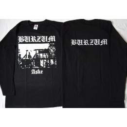 Burzum Aske Longsleeve Varg Vikernes Count Grishnackh True Norwegian Black Metal Official Longsleeve All Size Alle Größe 