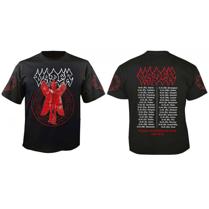 VADER World Incantation Tour 1993-2018 The Ultimate Incantation Official repress of 1993 version 25 Years Anniversary Tour