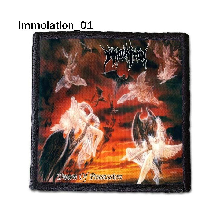 Immolation Patch Backpatch Rückenaufnäher Aufnäher