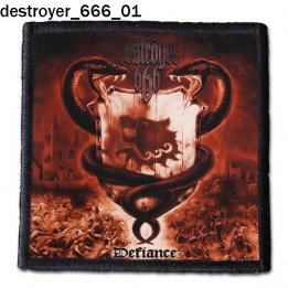 Deströyer 666 Patch Backpatch Rückenaufnäher Aufnäher