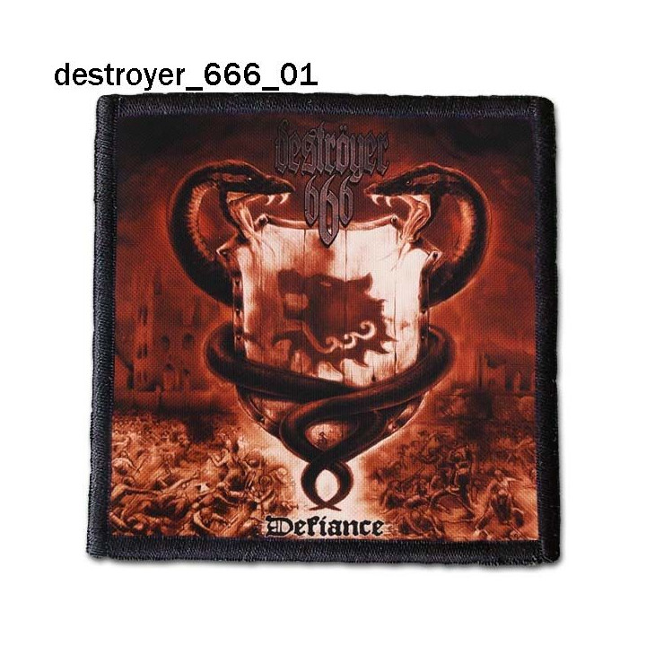 Deströyer 666 Patch Backpatch Rückenaufnäher Aufnäher