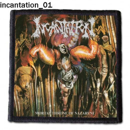 Incantation Patch Backpatch Rückenaufnäher Aufnäher