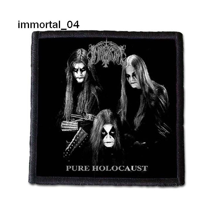 Immortal Patch Backpatch Rückenaufnäher Aufnäher Black Metal