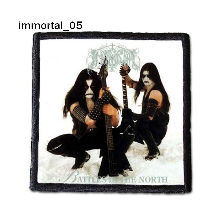 Immortal Patch Backpatch Rückenaufnäher Aufnäher Black Metal