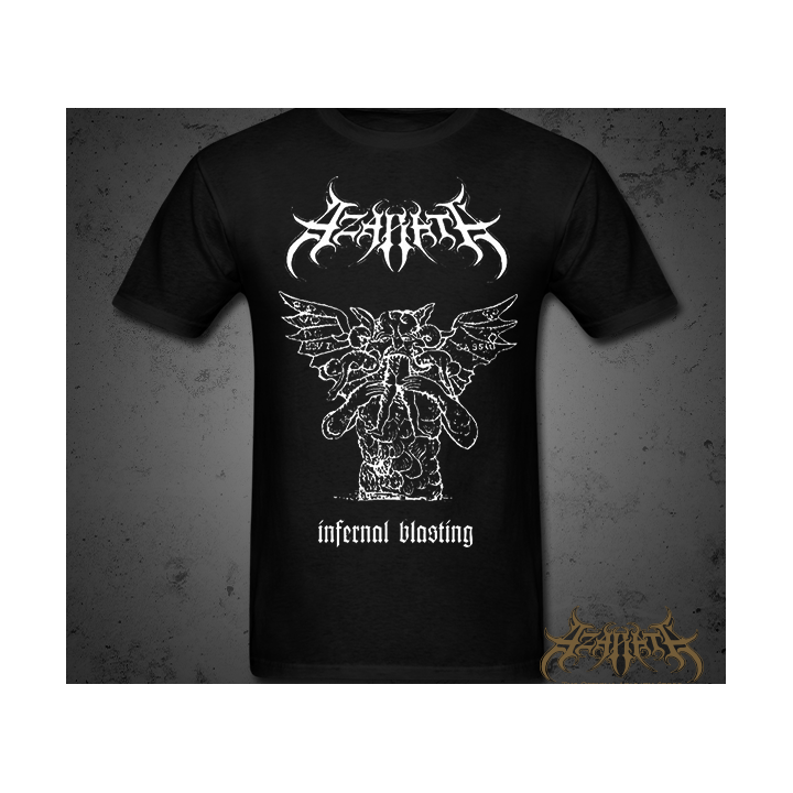 Azarath Infernal Blasting Official Original T-Shirt Unholy Death Fucking Metal