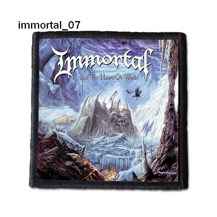 Immortal Patch Backpatch Rückenaufnäher Aufnäher Black Metal