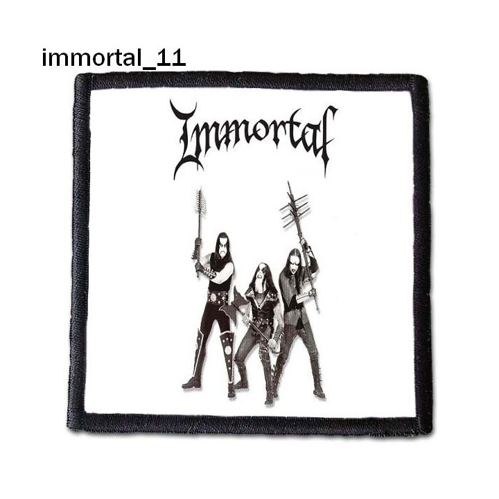 Immortal Patch Backpatch Rückenaufnäher Aufnäher Black Metal
