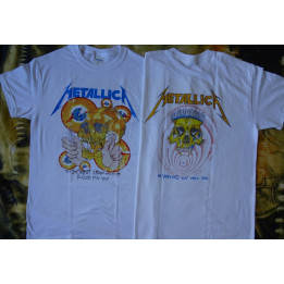 Metallica Shortest Straw ... And Justice For All Official Original T-Shirt Classic Thrash Metal