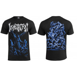 INCANTATION OFFICIAL  Upon the Throne of Apocalypse T-SHIRT