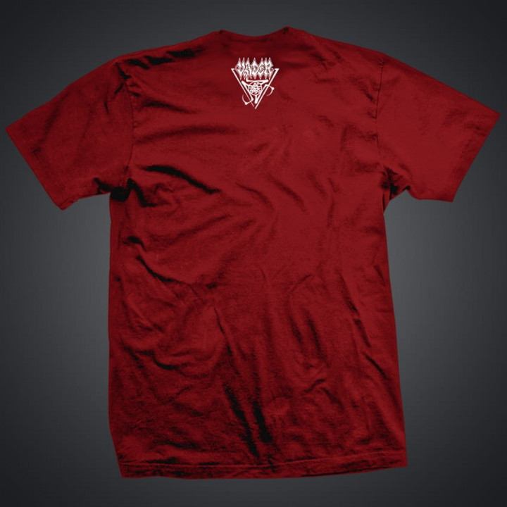 Vader Official Ascetic Line Red T-Shirt / Logo Black