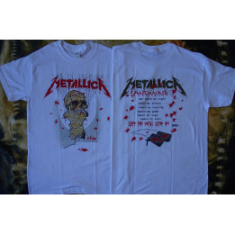 Metallica One Landmine ... And Justice For All Official Original T-Shirt Classic Thrash Metal