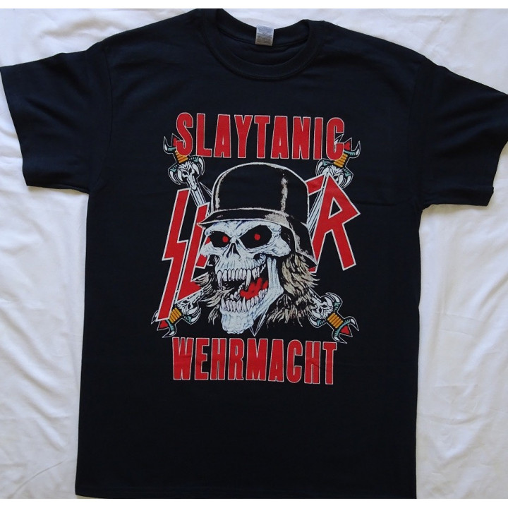 Slayer Slaytanic Wehrmacht Angel of Death Regin in Blood South of Heaven Thrash Metal 1988 Alle Größe All Size Free Shipping