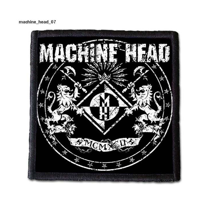 Machine Head Patch Backpatch Rückenaufnäher Aufnäher