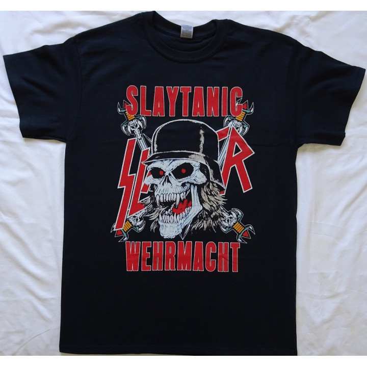 Slayer Slaytanic Wehrmacht Angel of Death Regin in Blood South of Heaven Thrash Metal 1988 Alle Größe All Size Free Shipping
