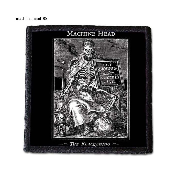 Machine Head Patch Backpatch Rückenaufnäher Aufnäher