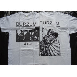 BURZUM ASKE OFFICIAL WHITE T-SHIRT