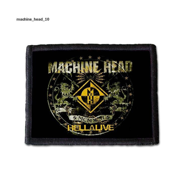 Machine Head Patch Backpatch Rückenaufnäher Aufnäher
