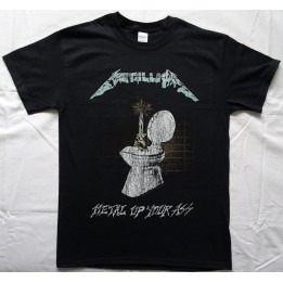 Metallica Kill 'Em All Metal Up Your Ass Official Vintage T-Shirt Thrash Metal Classic