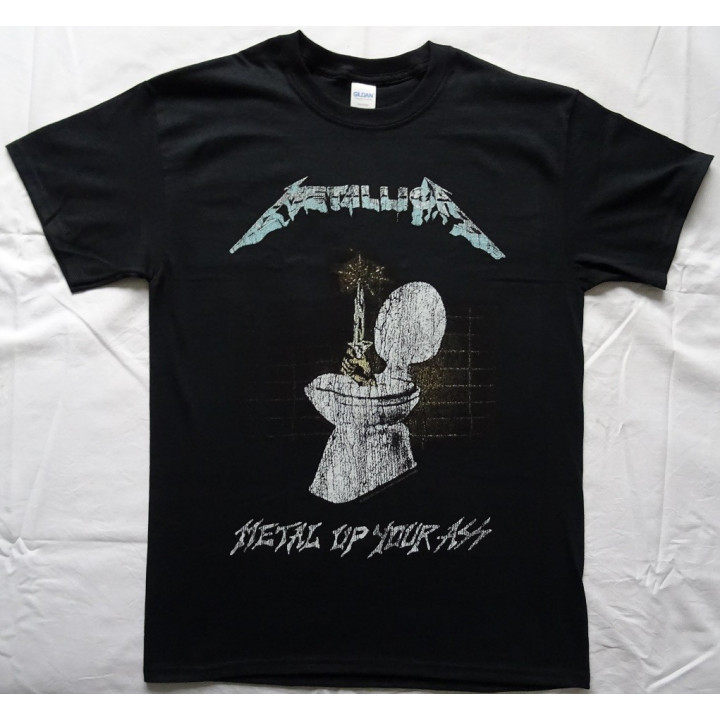 Metallica Kill 'Em All Metal Up Your Ass Official Vintage T-Shirt Thrash Metal Classic