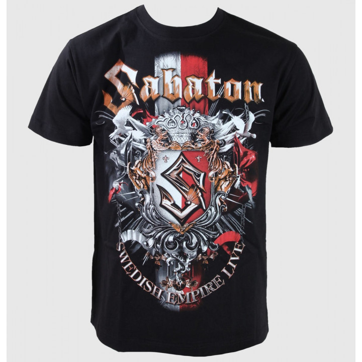 SABATON Official T-Shirt SWEDISH EMPIRE LIVE Official Merchandise Sabaton