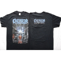 Kreator Cause For Conflict Unique Official Original T-Shirt Thrash Metal 