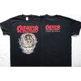 Kreator Coma Of Souls Official T-Shirt Old German Teutonic Thrash Metal