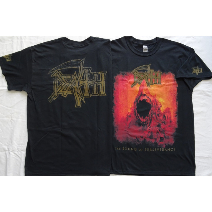 DEATH The Sound of Perseverance MEMORY Chuck Schuldiner 1967 - 2001 UNIQUE OFFICIAL LIMITED T-SHIRT 