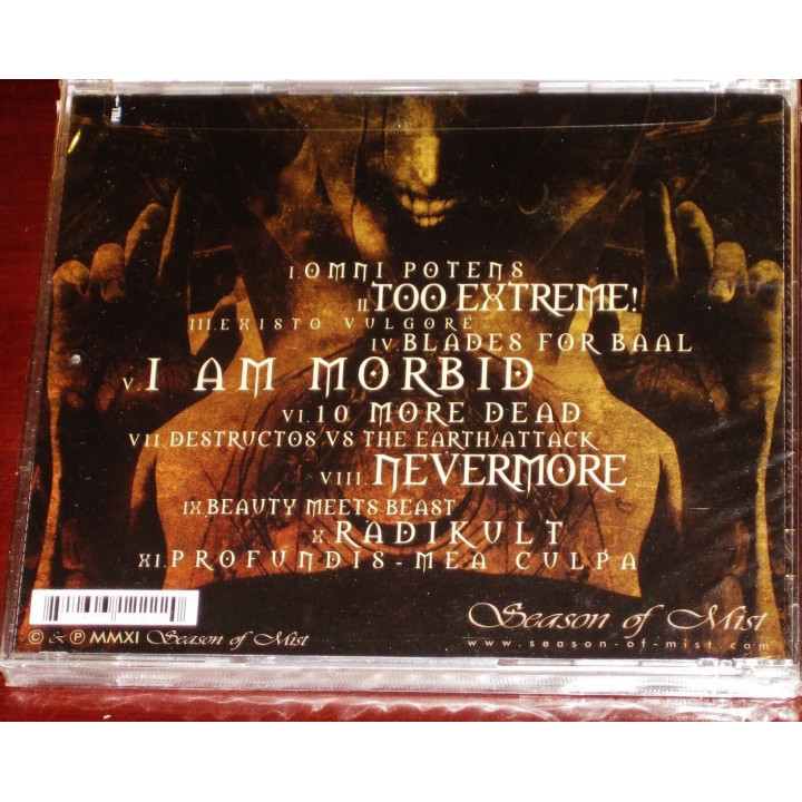 Morbid Angel Illud Divinum Insanus CD 2011 Season Of Mist SOM 222 Jewel Case