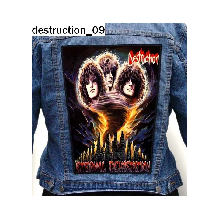 Destruction Backpatch Giant Back Patch Rückenaufnäher Aufnäher 