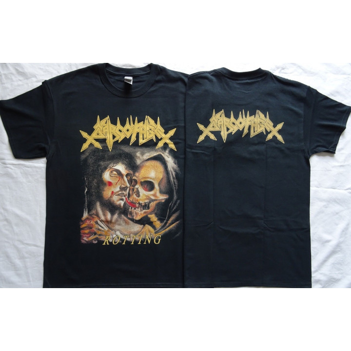 Sarcofago Rotting Official T-Shirt Death Thrash Black Metal 
