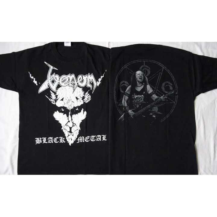 VENOM Black Metal 666 Cronos T-Shirt Welcome to Hell Possessed At War with Satan 