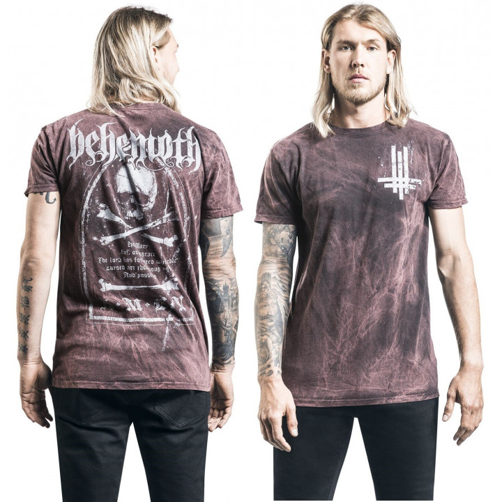 Behemoth Official Amen T-Shirt Unholy Black Metal Furor Divinus New Official Kings Road Merch