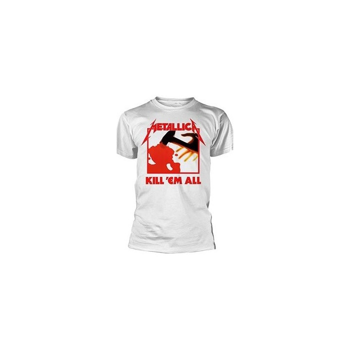 Metallica Kill 'Em All Official Original T-Shirt Classic Thrash Metal
