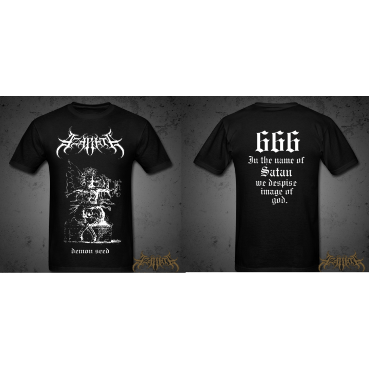 Azarath Demon Seed Official Original T-Shirt Unholy Death Fucking Metal