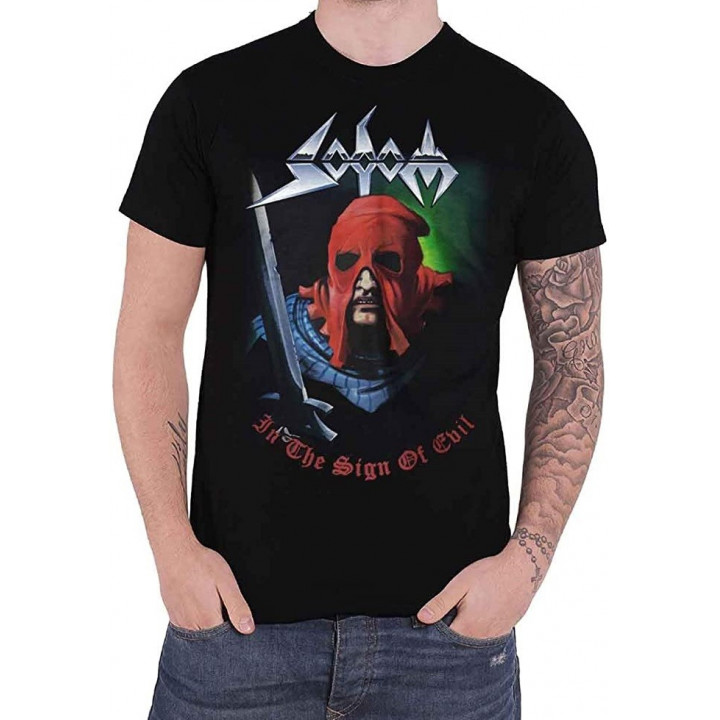 Sodom In The Sign Of Evil Official T-Shirt Classic German Teutonic Old Thrash Black Metal