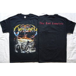 Obituary The End Complete Official Original Merchandise T-Shirt Unique Florida Death Metal