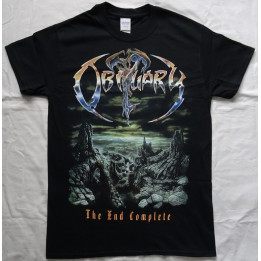 Obituary The End Complete Free Shipping Official T-Shirt Official Original Merchandise Florida Death Metal
