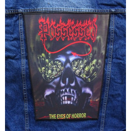 POSSESSED The Eyes of Horror Backpatch Giant Back Patch Rückenaufnäher Aufnäher