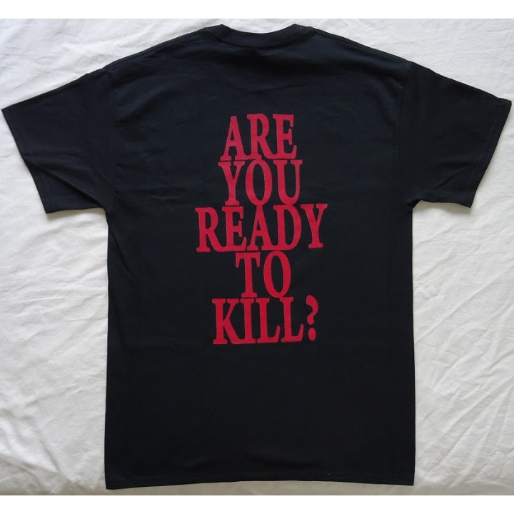 Kreator Pleasure to Kill Official Original T-Shirt Are You Ready To Kill ? Thrash Metal Cult Album