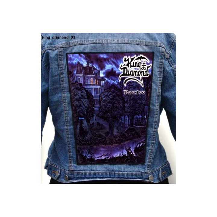 King Diamond Backpatch Giant Back Patch Rückenaufnäher Aufnäher 