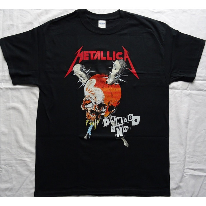 Metallica Damage Inc Tour 1986 Official Merchandise T-Shirt Thrash Metal 