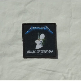 Metallica Metal Up Your Ass Patch Kill ’Em All Backpatch Rückenaufnäher Aufnäher