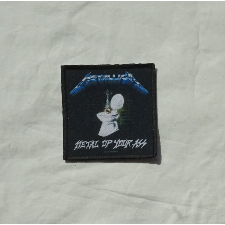 Metallica Metal Up Your Ass Patch Kill ’Em All Backpatch Rückenaufnäher Aufnäher