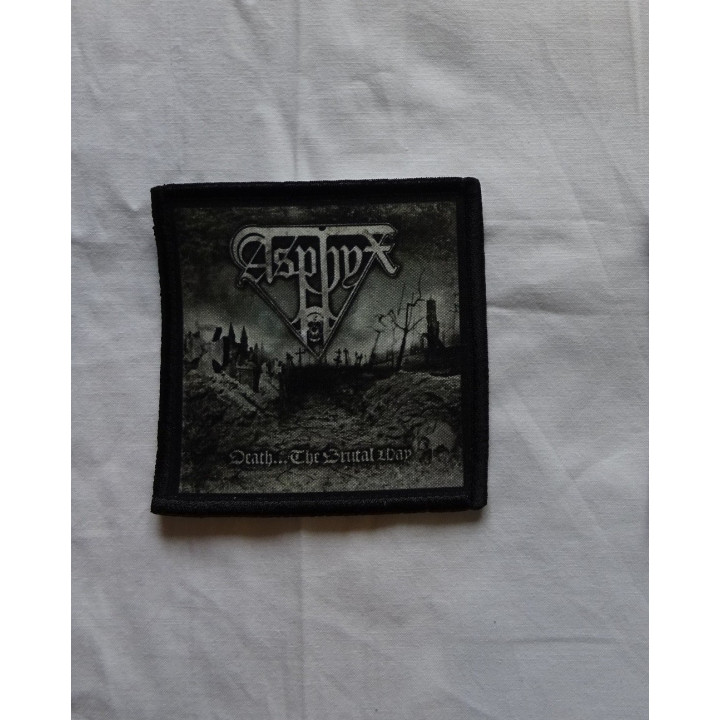 ASPHYX Death...the Brutal Way Patch Backpatch Rückenaufnäher Aufnäher