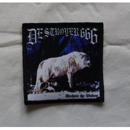 Deströyer 666 Unchain the Wolves Patch Backpatch Rückenaufnäher Aufnäher
