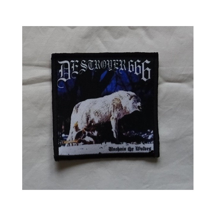 Deströyer 666 Unchain the Wolves Patch Backpatch Rückenaufnäher Aufnäher